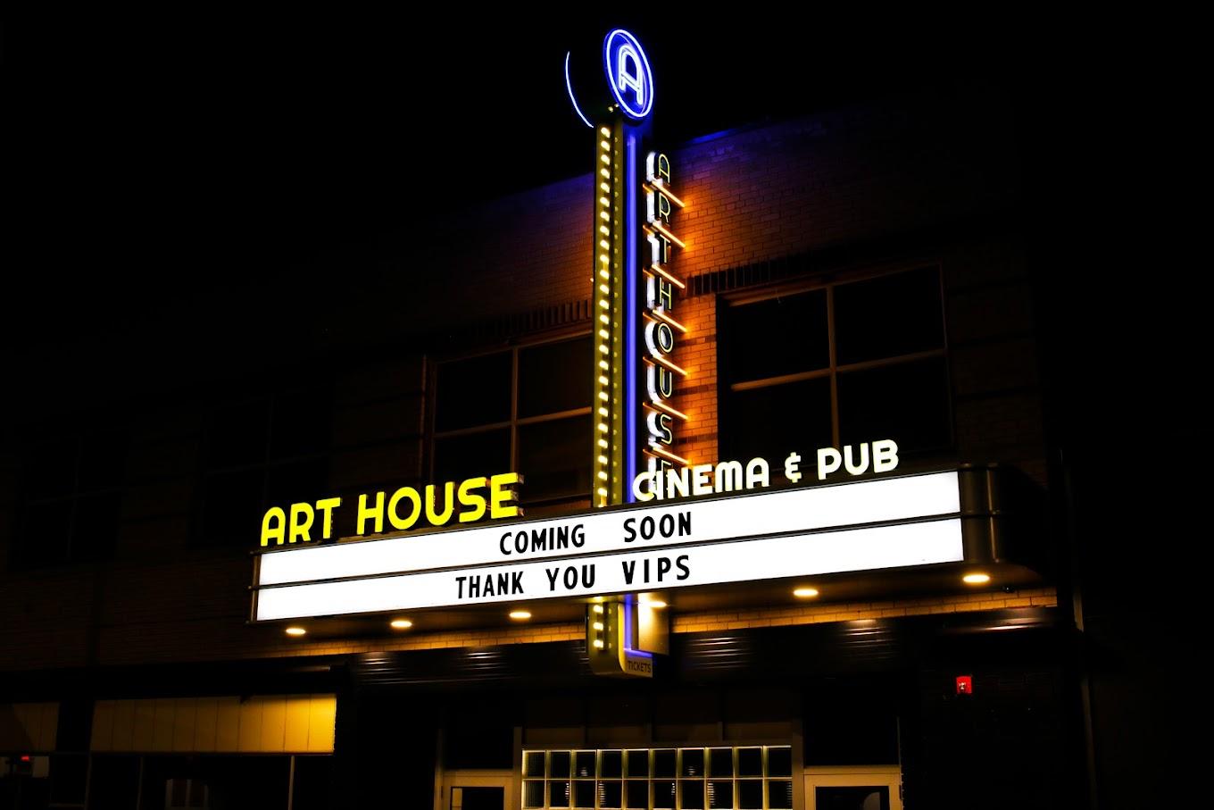 Art House Cinema Pub Showtimes Tickets