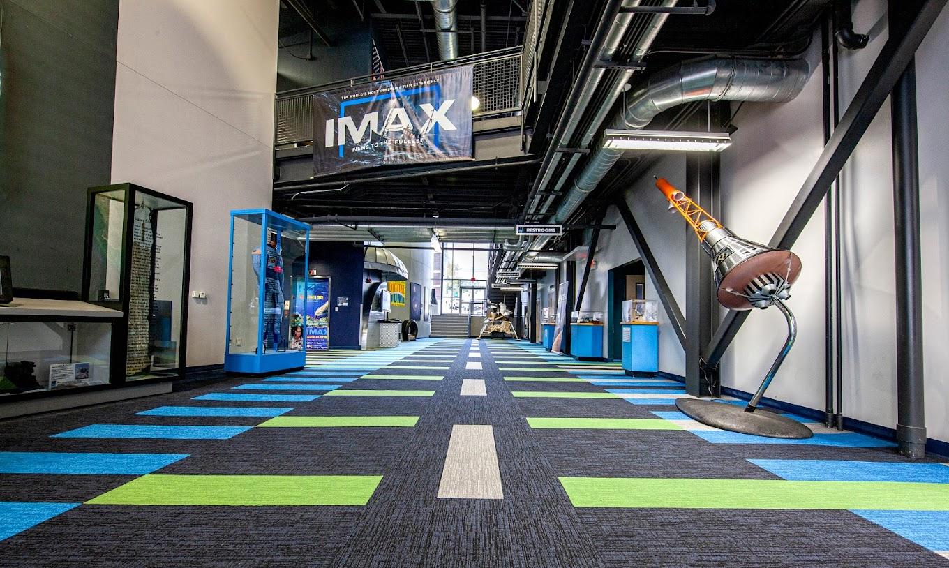 The Digital Dome features the planetarium along with the IMAX Theater and STEM educational classrooms make up the Challenger Learning Center in downtown Tallahassee, Florida are all part of the FAMU-FSU College of Engineering.