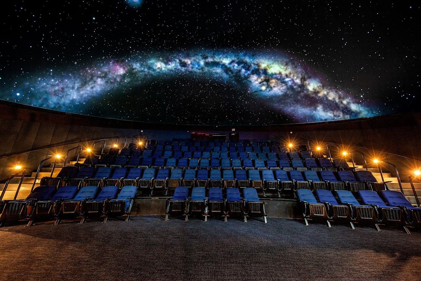 The Digital Dome features the planetarium along with the IMAX Theater and STEM educational classrooms make up the Challenger Learning Center in downtown Tallahassee, Florida are all part of the FAMU-FSU College of Engineering.
