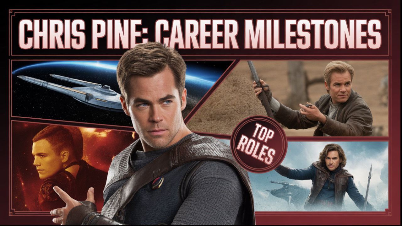 Chris Pine Career Milestones