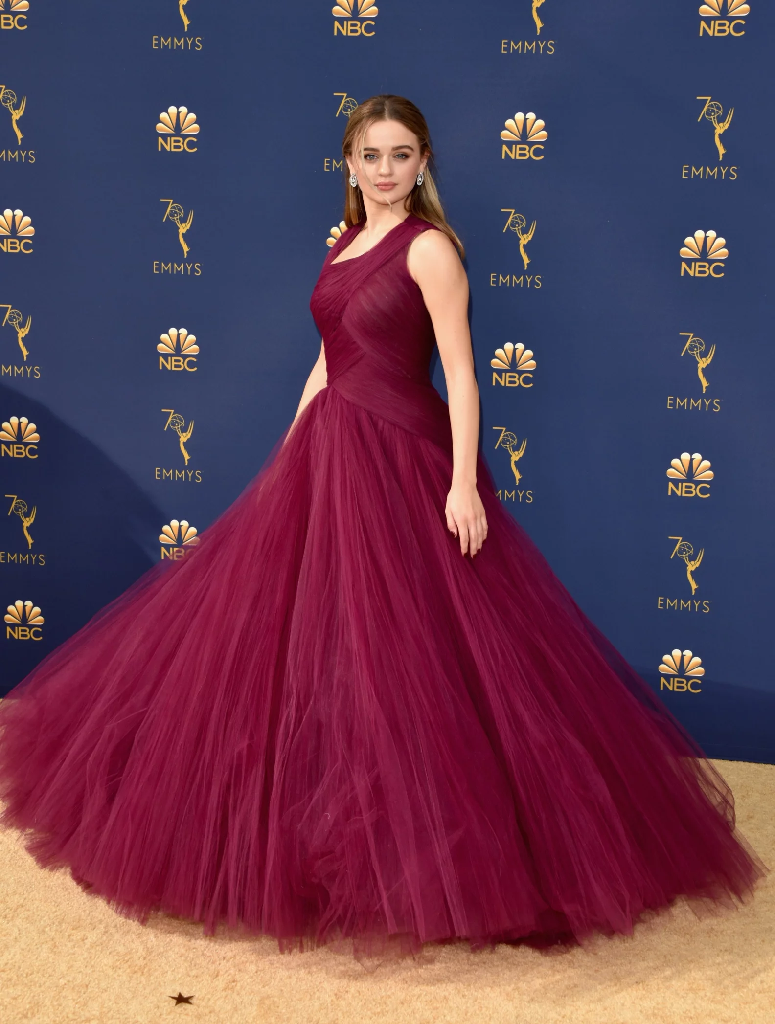 Joey King’s 2018 Emmy Awards Gown by Zac Posen