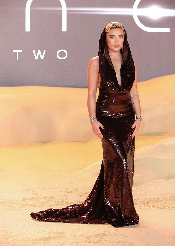 Florence Pugh The-Dune Part Two London Premiere