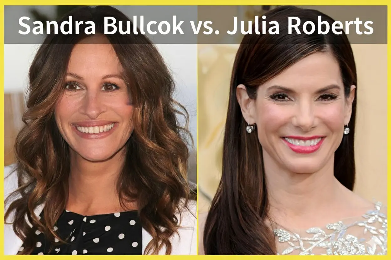 Sandra Bullock vs. Julia Roberts in rom-coms
