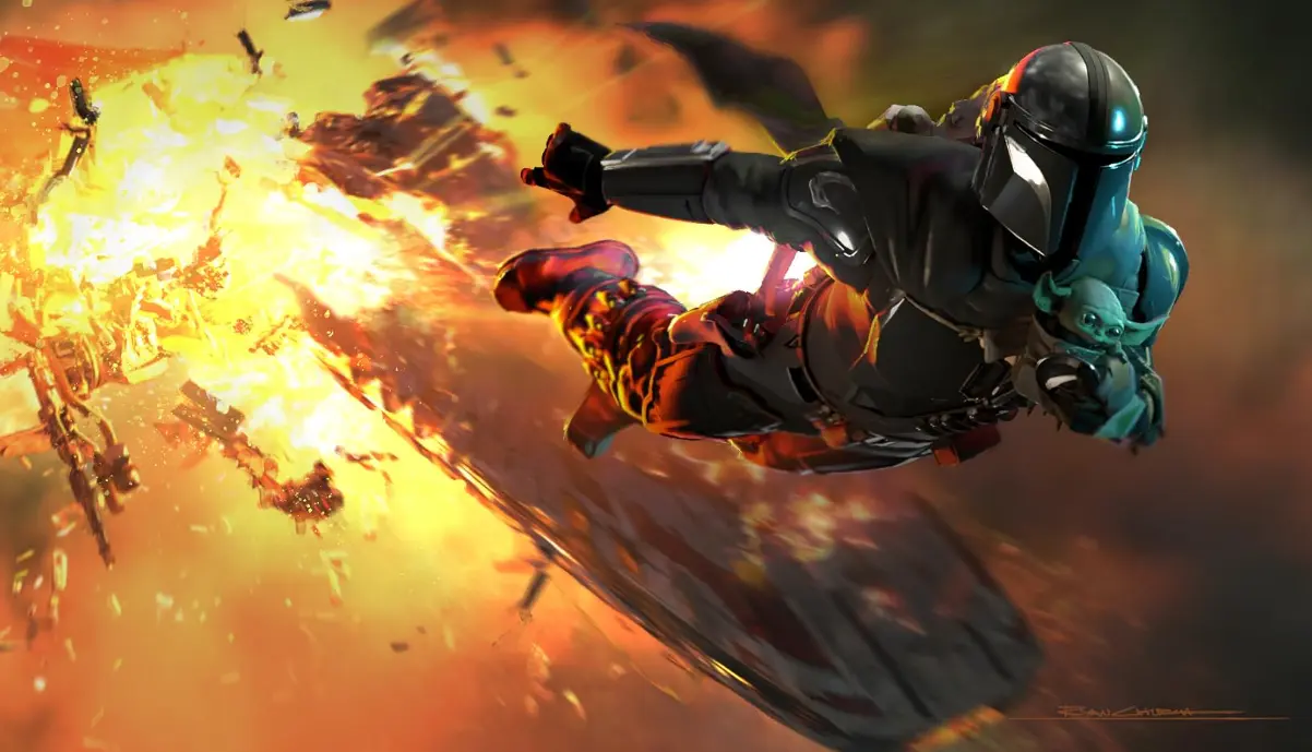 The Mandalorian & Grogu...