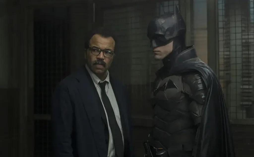 Jeffrey Wright in the batman 2